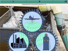 Tablet Screenshot of engineeredenvironmental.com